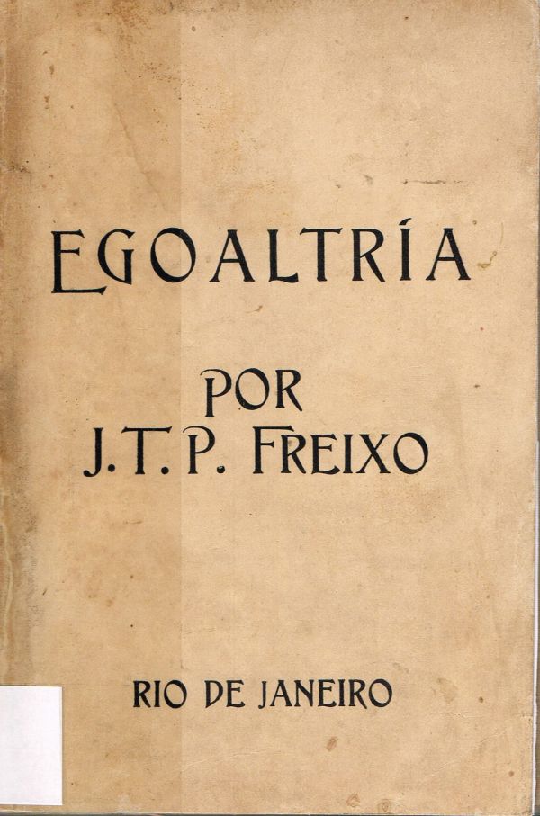 Egoaltría - 800 FRE