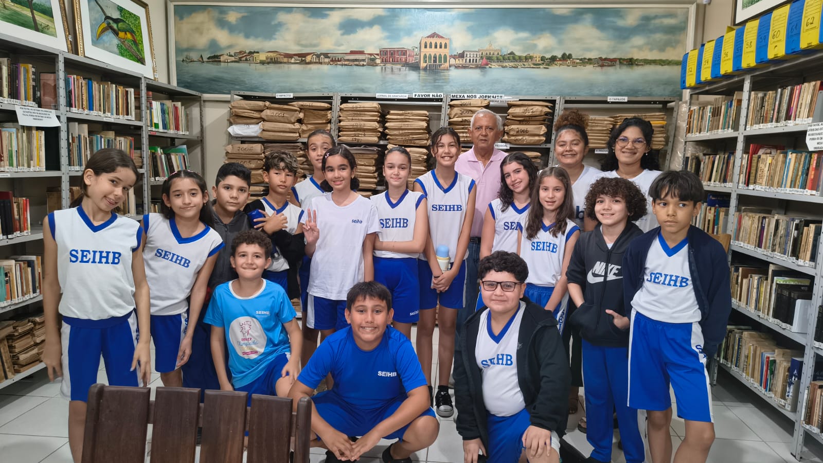 Alunos do SEIHB